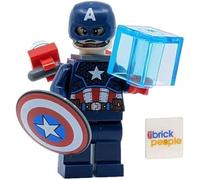 LEGO Superheroes: Captain America Minifig with Jetpack and Tesseract