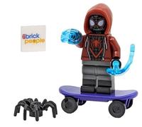 LEGO Superheroes Spider-Man : Miles Morales Mini figurine avec skateboard et Web Blasts
