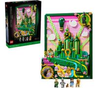 LEGO Wicked 75685 Tableau d’Emerald City - Set de Construction 3D pour Adulte - Maquette