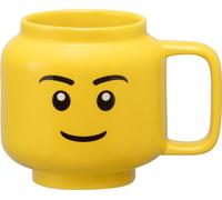 LEGO Tasse à café BOY 255 ml jaune dans sa boîte en céramique