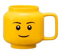 LEGO Tasse à café BOY 530 ml jaune dans sa boîte en céramique