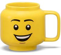 LEGO Tasse à café HAPPY BOY 255 ml jaune dans sa boîte en céramique