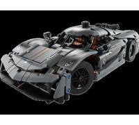 LEGO TECHHNIC 42173 Hypercar Koenigsegg Jesko Absolut grise Idée Cadeau,Maquette,Décoration Maison