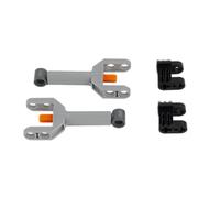 LEGO Technic - 2 x Vérin / Cylindre de réglage mécanique avec des supports