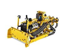 Lego Technic 42028 - Modèle 2 en 1 : Le Bulldozer