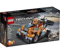 LEGO Technic 42104 - 2-en-1 Pull-Back - Race Truck Dragster (227 pièces)
