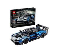 - LEGO Technic 42123 McLaren Senna GTR Modèle de collection de voiture de sport de course, jeu de construction de véhicule