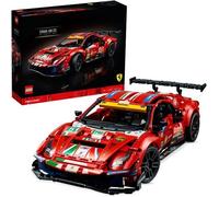 LEGO® Technic 42125 Ferrari 488 GTE “AF Corse #51”, Construction, Voiture de Sport, Maquette Voiture à Construire, pour Adultes