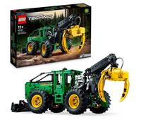 LEGO Technic La Débardeuse John Deere 948L-II, Grand Set de Costruction de 1492 Pièces, Véhicule Jouet avec Fonctions Pneumatiques et 4 Roues Motrices, Maquette d'Engin de Chantier 42157