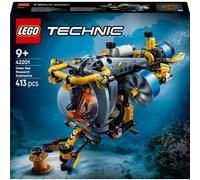 LEGO Technic 42201 Le sous marin de recherche en haute mer - Jeu de construction dès 9 ans
