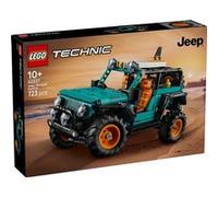 LEGO Technic SUV Jeep Wrangler Rubicon - Jouet Voiture - Maquette de 4x4 avec Moteur V6, Direction & Suspension - Idée de Cadeau d'anniversaire STEM pour Garçon dès 10 Ans 42227