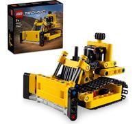 LEGO Technic Bulldozer pour charges lourdes, bulldozer jouet à construire, complète ton chantier, jeu de construction pour enfants, cadeau technique pour garçons et filles à partir de 7 ans 42163