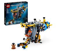 LEGO Jouet de construction Sous-marin de recherche en haute mer 42201 – Cockpit, hélices – Dès 9 ans