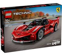 LEGO Technic Ferrari FXX K - Jouet Voiture de Course - Maquette de Construction avec Moteur V12, Différentiel & Pistons Mobiles - Décoration Automobile - Cadeau pour Garçon dès 10 Ans 42212