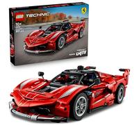 LEGO Technic Ferrari FXX K - Jouet Voiture de Course - Maquette de Construction avec Moteur V12, Différentiel & Pistons Mobiles - Décoration Automobile - Cadeau pour Garçon dès 10 Ans 42212