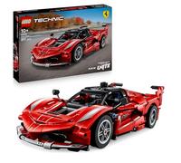 LEGO Technic Ferrari FXX K - Jouet Voiture de Course - Maquette de Construction avec Moteur V12, Différentiel & Pistons Mobiles - Décoration Automobile - Cadeau pour Garçon dès 10 Ans 42212