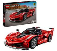 LEGO Technic Ferrari FXX K - Jouet Voiture de Course - Maquette de Construction avec Moteur V12, Différentiel & Pistons Mobiles - Décoration Automobile - Cadeau pour Garçon dès 10 Ans 42212