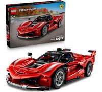 LEGO Technic Ferrari FXX K Rennwagen Spielzeug - Modèle de voiture à construire et à exposer avec moteur V12 et pistons mobiles - Cadeau de sport automobile pour les garçons à partir de 10 ans - 42212