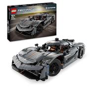 LEGO Technic Hypercar Koenigsegg Jesko Absolut Grise - Set de Construction - Véhicule pour Enfants - Maquette à Construire - Cadeau pour Les Passionnés de Sport Automobile 42173