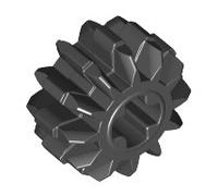 Lego Technic - Lot de 20 roues à 12 dents - Noir