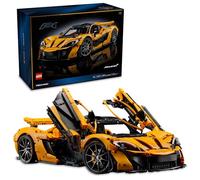 LEGO Technic McLaren P1 Hypercar Kit de construction F1 pour adultes, modèle de collection Formule 1 avec moteur à piston V8 et boîte de vitesses à 7 vitesses, 42172