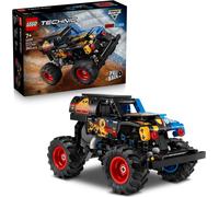 LEGO Technic 42219 Monster Jam Grave Digger - Feu et Glace - Jeu 7 ans