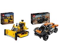 LEGO Technic NEOM McLaren Extreme E Race Car, Jouet de Voiture à Rétrofriction pour Enfants & Technic Le Bulldozer, Jouet de Construction pour Enfants, Véhicule Excavateur