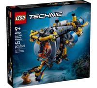 LEGO Technic 42201 Le sous marin de recherche en haute mer - Jeu de construction dès 9 ans