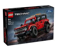 LEGO Technic SUV Ford Bronco - Jeu de Construction de Voiture 4x4 - Maquette avec Portes Ouvrantes, Moteur V6, Suspension & Direction - Cadeau Collector pour Garçon dès 9 Ans 42213