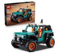 LEGO Technic SUV Jeep Wrangler Rubicon - Jouet Voiture - Maquette de 4x4 avec Moteur V6, Direction & Suspension - Idée de Cadeau d'anniversaire STEM pour Garçon dès 10 Ans 42227