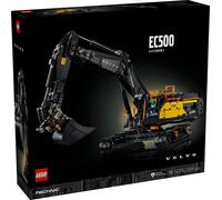 LEGO Technic Volvo EC500 Hybrid Bagger - Modèle de voiture avec moteur pour adultes - avec flèche mobile, entraînement par chaîne et marteau et pelle interchangeables - Idée cadeau - 42215