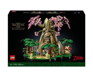 LEGO The Legend of Zelda 77092 Great Deku Tree 2-en-1 Arbre de Deku avec 4 figurines Modèle à construire et exposer Vert