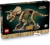 LEGO Tricératops - LEGO 77985 - Fossiles dinosaures : tricératops avec carrelage imprimé