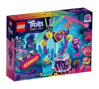 LEGO Trolls World Tour, La soirée dansante de Techno, Island Coffret de jeu avec figurines Mermaid et Octopus, 839 pièces, 41250