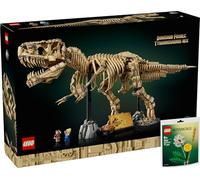 Lego Tyrannosaurus Rex : fossiles de dinosaures - Lego 76968, modèle à l'échelle 1/12 pour adultes - Comprend un squelette T. Rex mobile, Alan Grant & Ellie Sattler