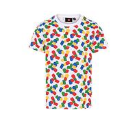 LEGO Unisex T-Shirt mit AOP Print LWTaylor 203, 349 Red, 116 Mixte