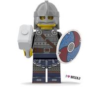 Lego Viking #2 Ensemble de figurines Viking avec marteau et bouclier - Élargissez votre village viking avec des figurines et des armes vikings