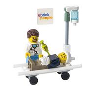 LEGO Ville : Docteur et patient avec lit extensible et IV