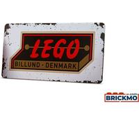 LEGO® VIP 5007016 Plaque en tôle rétro 1950's RETRO TIN [set exclusif] Billund Denmark