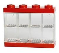 LEGO Vitrine pour 8 figurines – Display Case 8 – Rouge