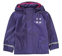 LEGO Wear Jane Veste de Pluie Fille Violet Foncé FR : 2 Ans (Taille Fabricant : 92)