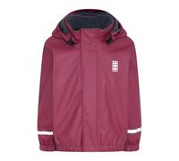 Lego Wear LWJUNIN 707-gefütterte Regenjacke Blouson de Pluie, Bordeaux, 86 Garçon