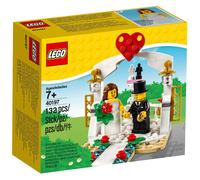 LEGO Wedding Favor Set 2018 40197 Set 132 Piece Set Mini Figure, Wedding Ring...