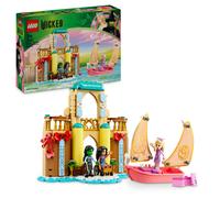 LEGO Wicked Glinda, Elphaba & Nessarose à l’Université de Shiz - Jouet de Construction avec Bateau, 3 Mini-Poupées & Accessoires Amusants - Cadeau pour Fille & Fans du Film dès 7 Ans 75681