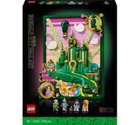 LEGO Set de construction 3D Wicked 75685 – Tableau d’Emerald City, maquette pour adulte