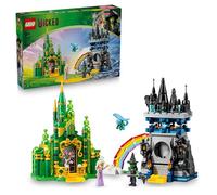 LEGO Wicked Emerald City et Le Château de Kiamo KO - Jouet - Maquette à Exposer - Mini-Poupées d'Elphaba & Glinda - Singe & Accessoires - Décoration - Cadeau pour Fille dès 9 Ans & Fans du Film 75689