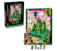 LEGO Wicked 75685 Tableau d’Emerald City - Set de Construction 3D pour Adulte - Maquette