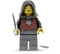 Lego Wolfpack Ensemble de figurines Lego Wolfskrieger avec épée - Élargissez votre armée et votre château de chevalier avec des figurines de chevalier issus du Wolfpack Battle Pack