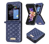LegoHousse pour Samsung Galaxy Z Flip 5 5G - etui de protection pochette portefeuille - xiangfeng Bleu