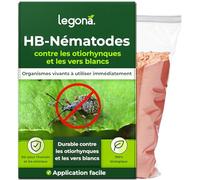 Legona HB-nématodes contre l’otiorhynque - 20 m² / 10 millions - Efficace et naturel contre les larves du hanneton, du jardinier et autres coléoptères